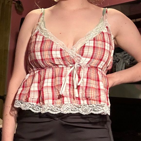 Plaid tank top - Picture 3 of 3